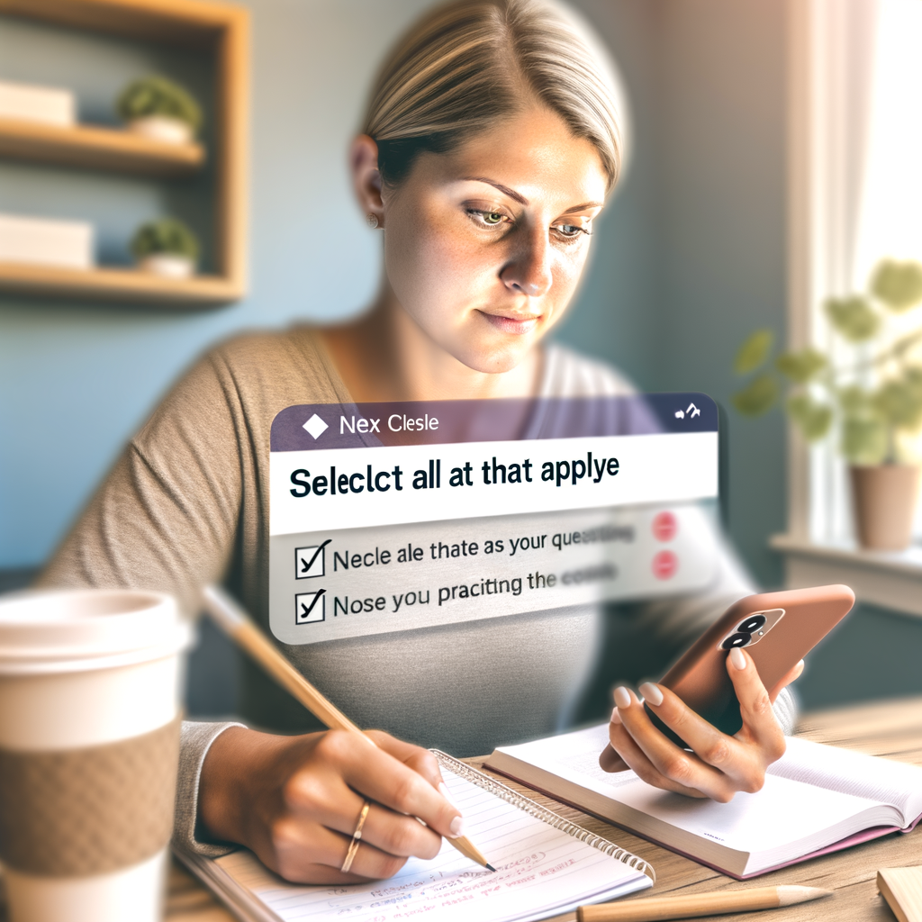 Practicing SATA NCLEX questions